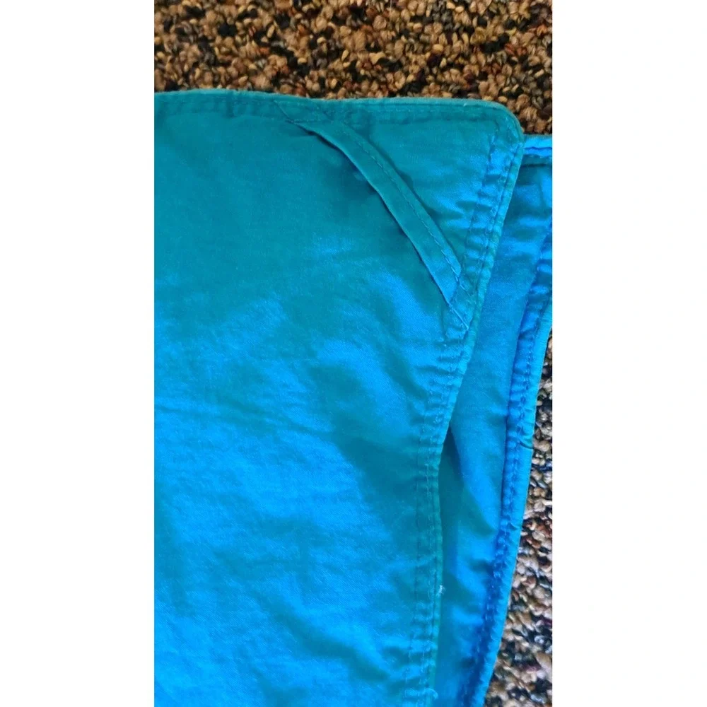The Company Store Blue Down Comforter Full Queen Duvet Insert Bedding 94